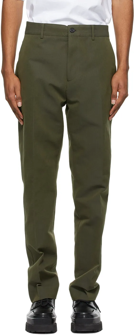 Acne Studios Khaki Suit Trousers