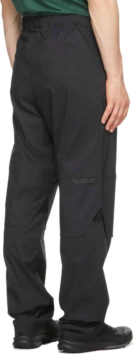 Affix Black Flex Trousers