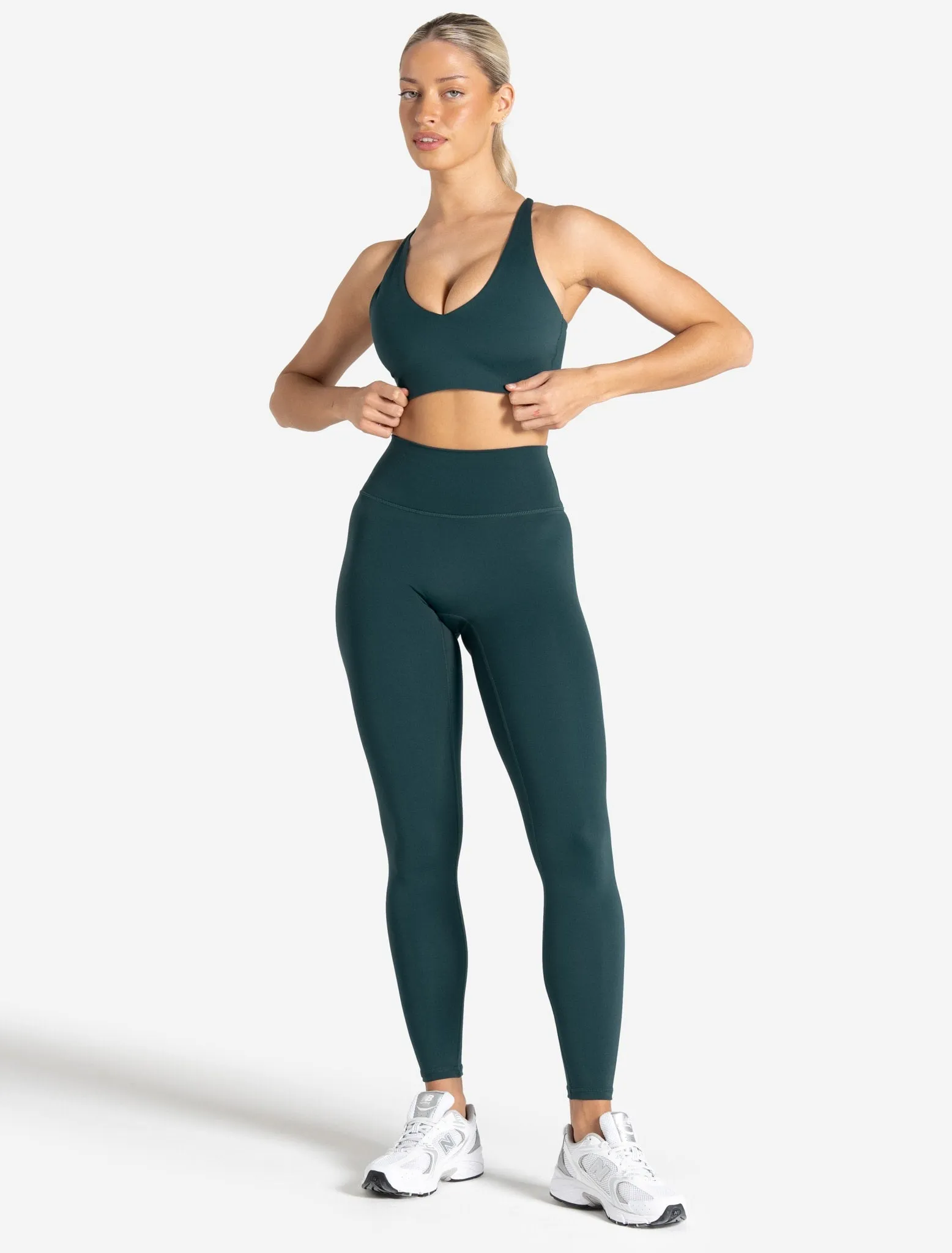 Allure Leggings - Marine Teal