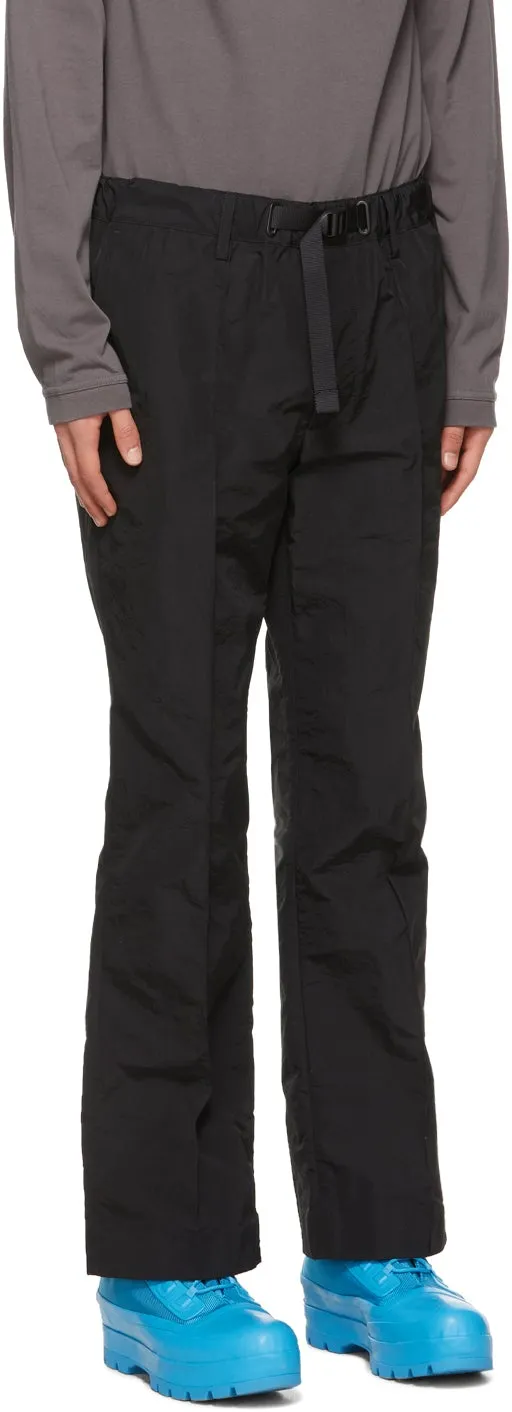 AMBUSH Black Nylon Track Trousers