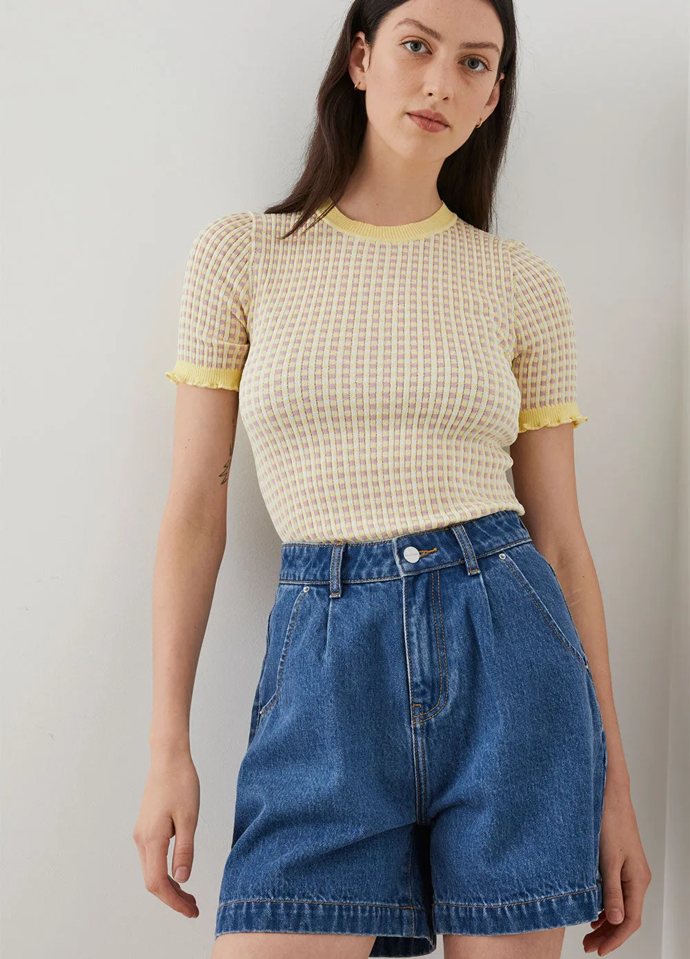 Ava Denim Shorts