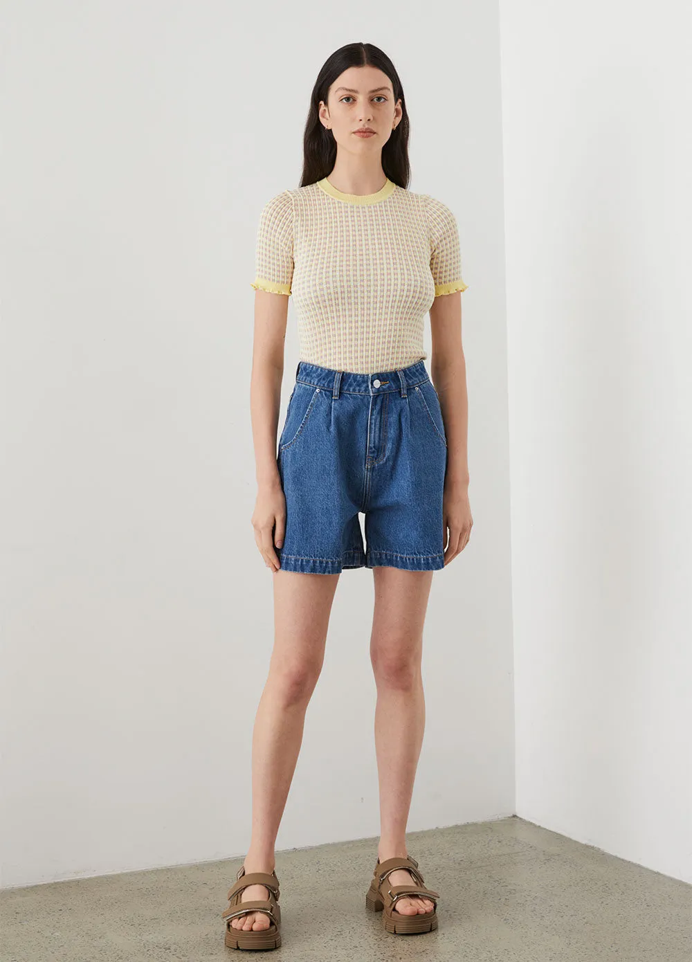 Ava Denim Shorts