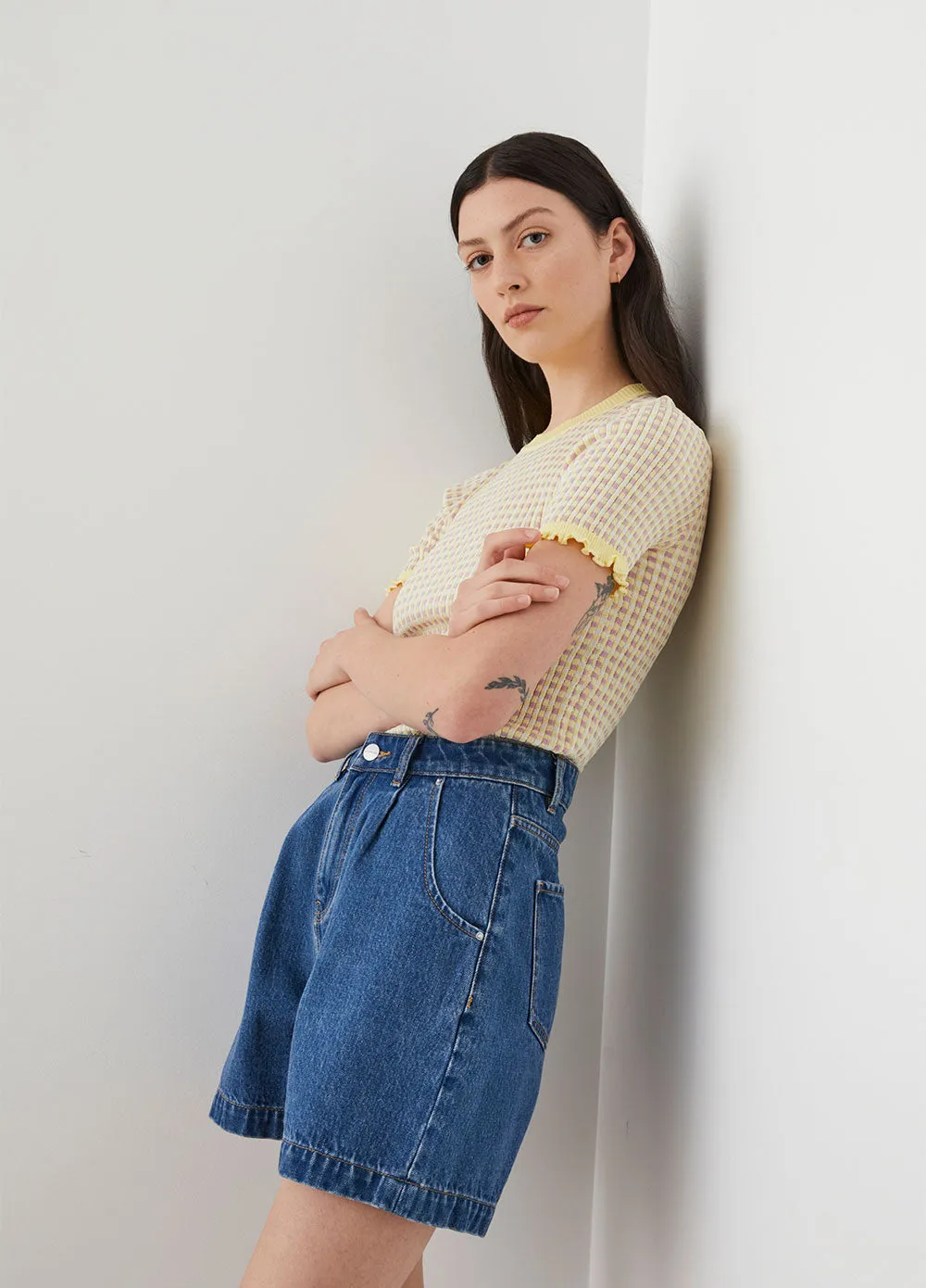 Ava Denim Shorts