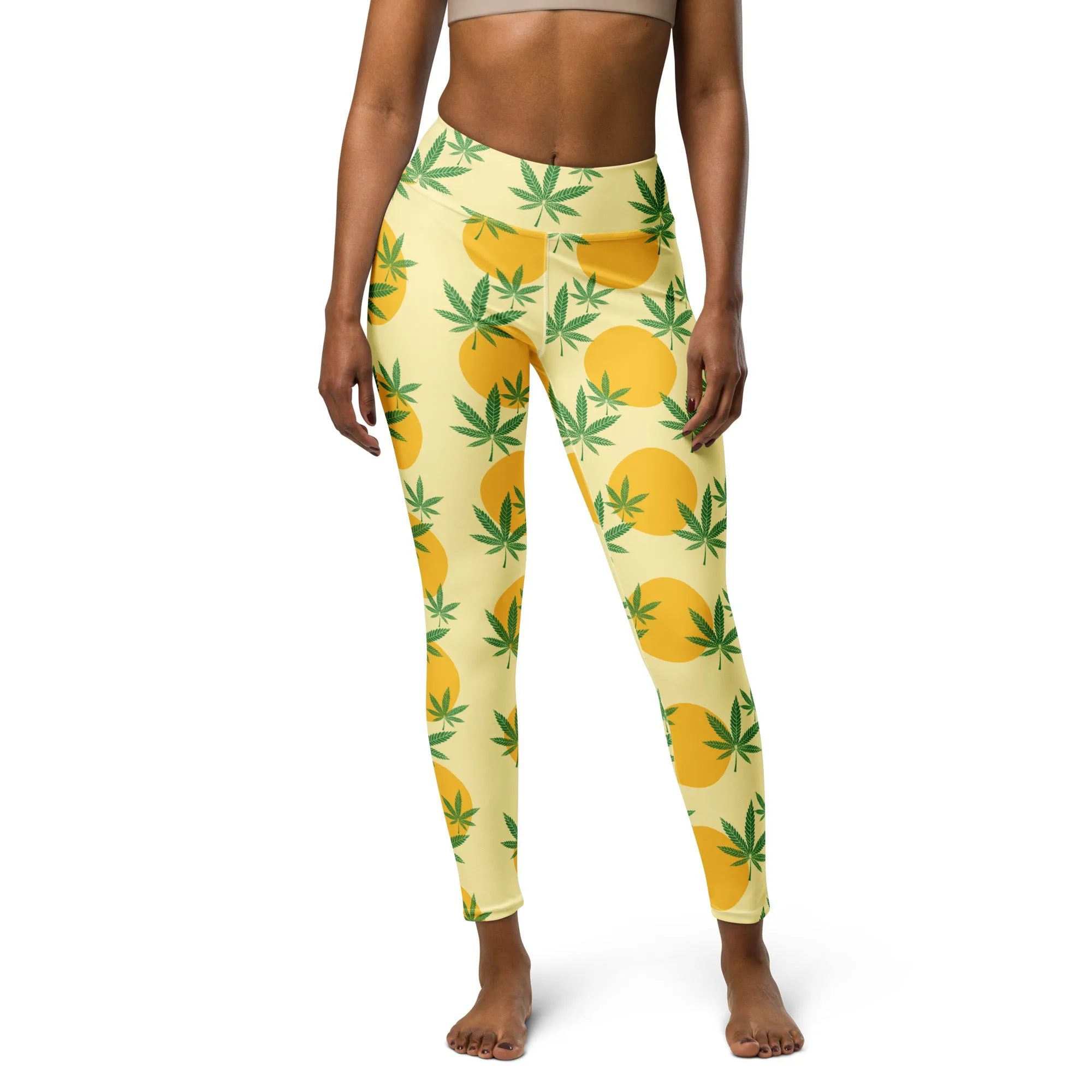 Banana Mania Yoga Leggings