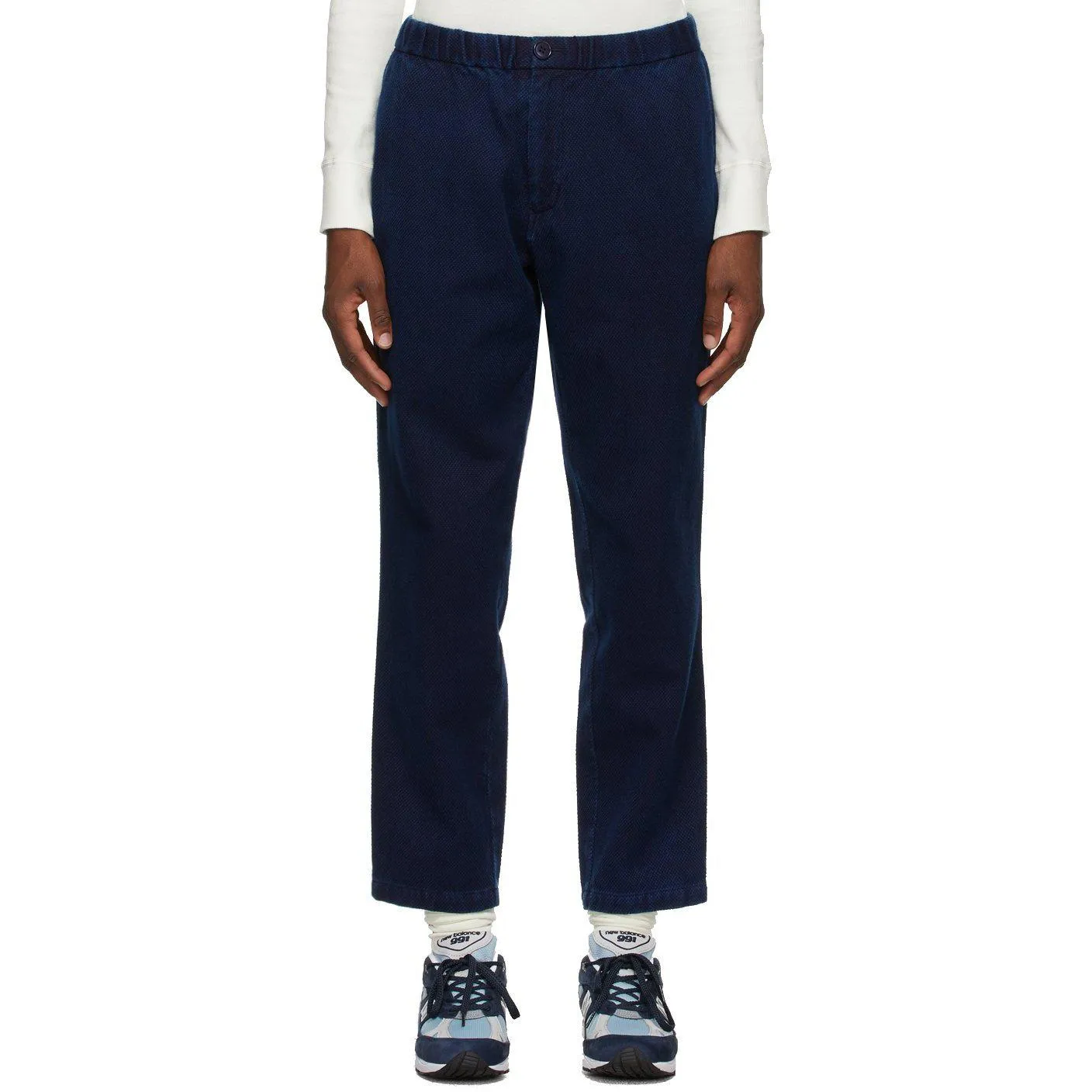 Blue Blue Japan Indigo Sashiko Trousers