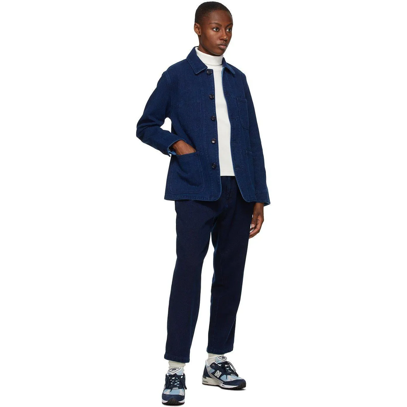 Blue Blue Japan Indigo Sashiko Trousers