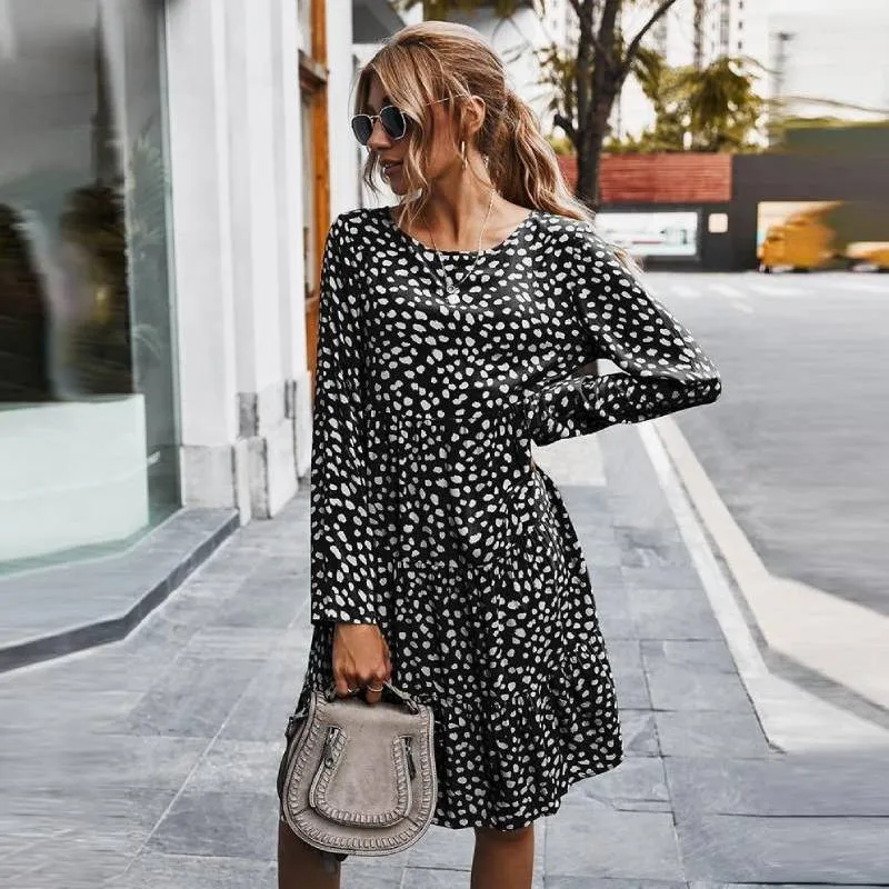 Bohemian Dress - Loose Knee Length