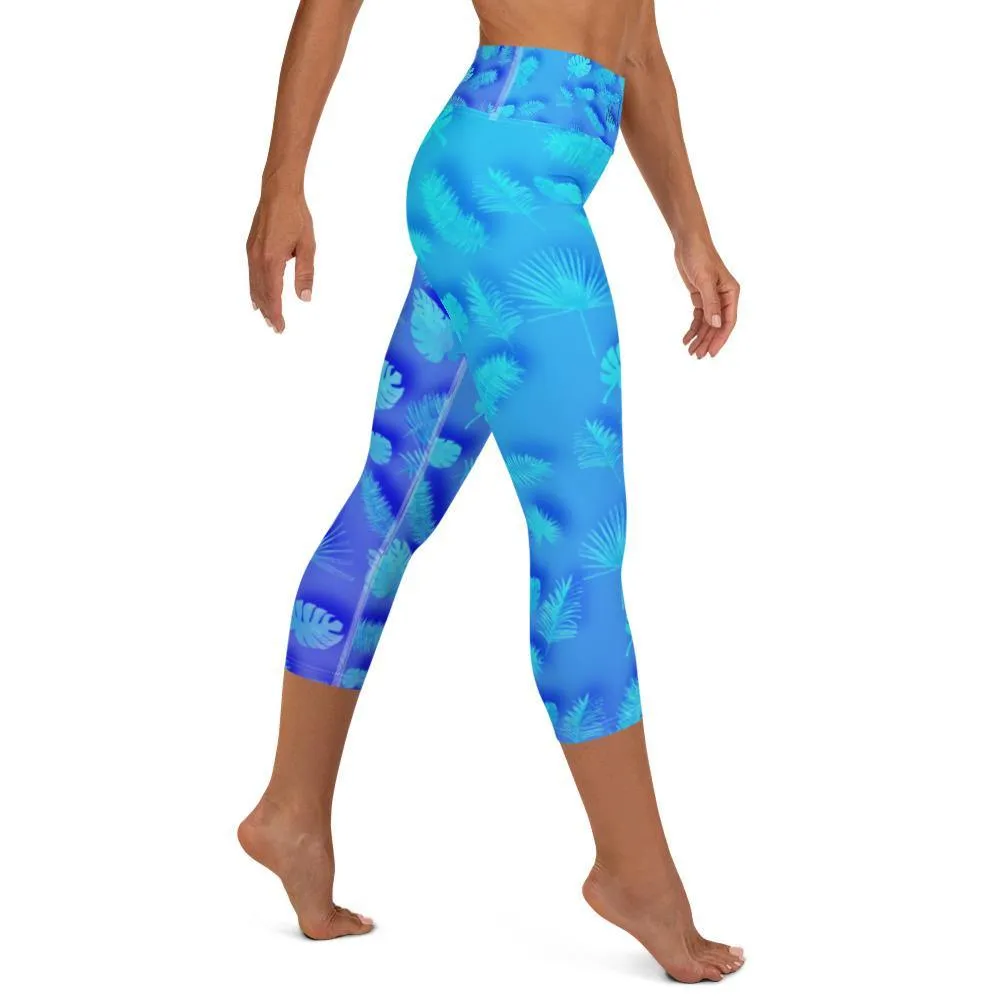 Frond Frenzy Capri Leggings