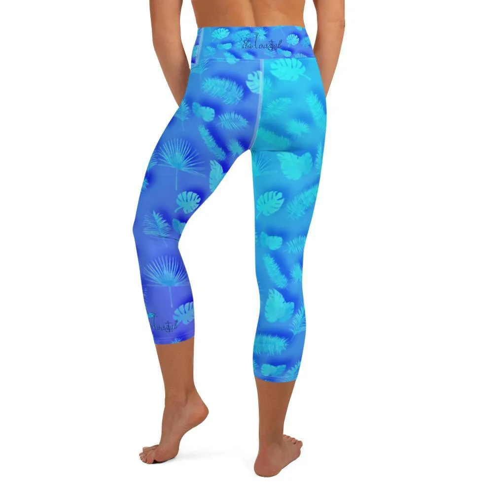 Frond Frenzy Capri Leggings