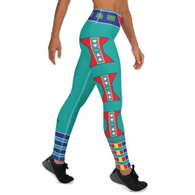 Live Turquoise Yoga Leggings