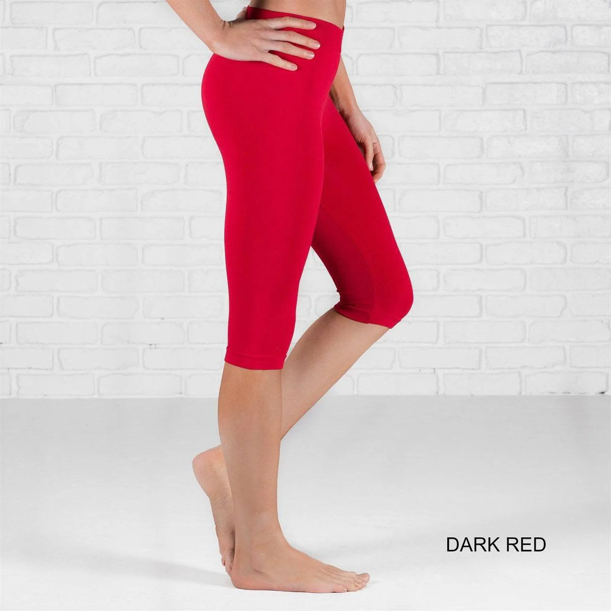 Over Knee Crop Shorts Leggings | Curvy Added ( New Mix - Sofra -Mopa )