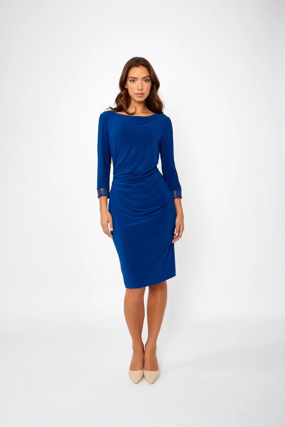 Sheath Knee-Length Dress