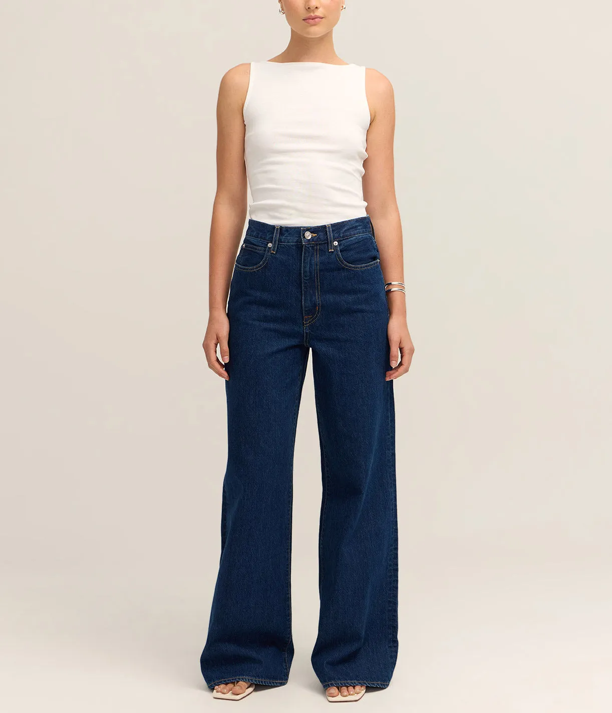 Timmi Tank in White