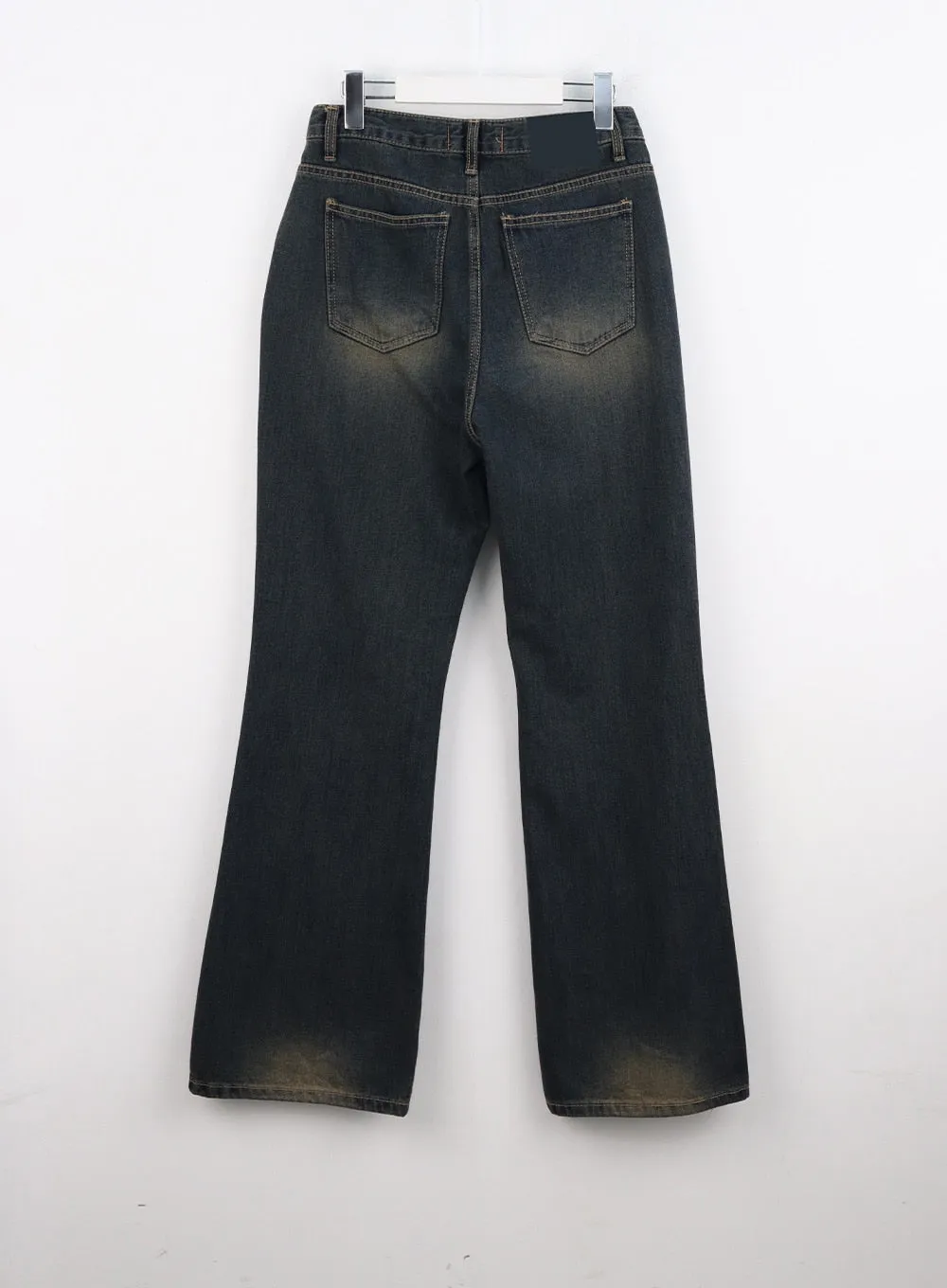 Vintage Wash Flare Jeans CO306