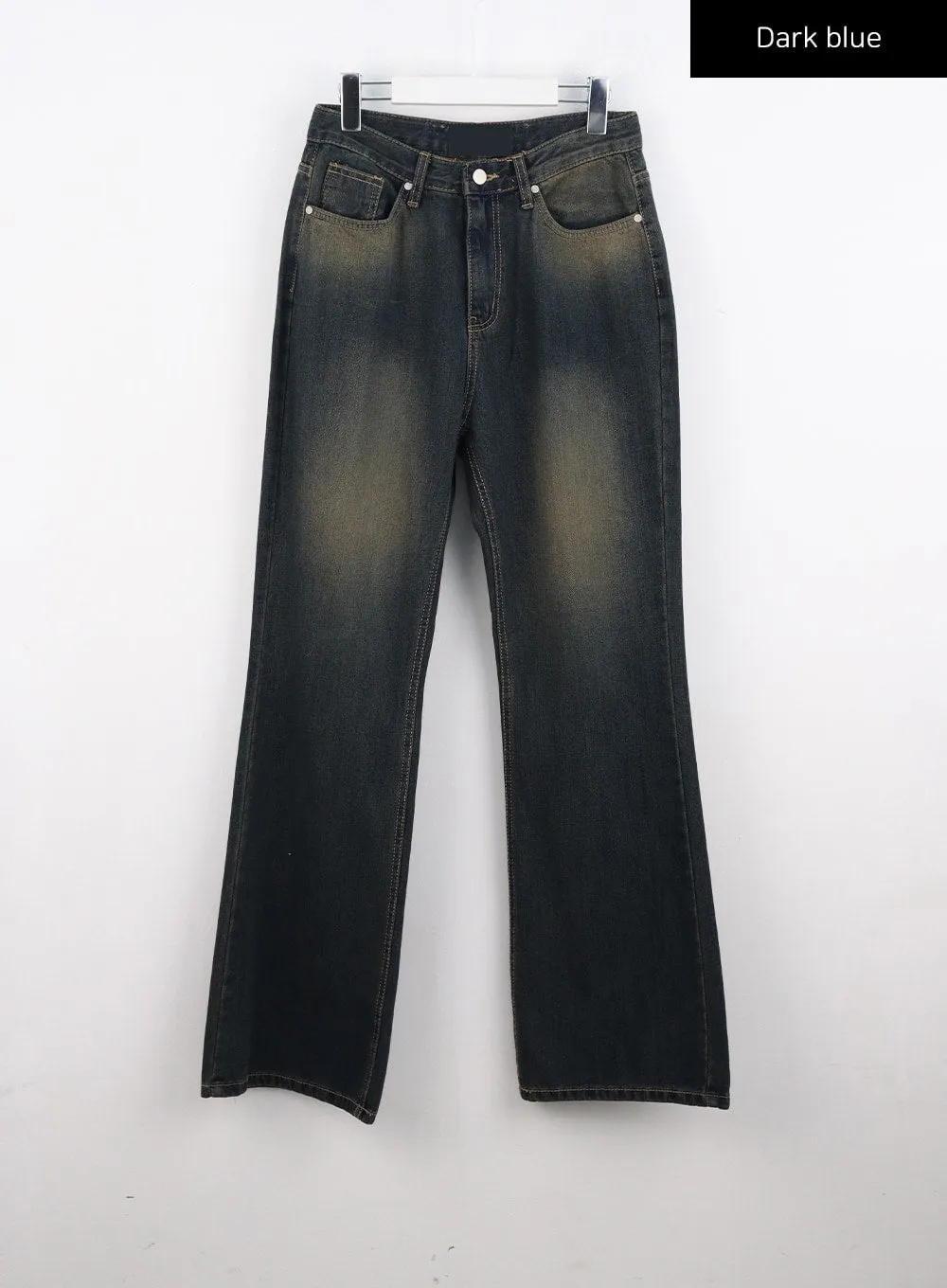 Vintage Wash Flare Jeans CO306